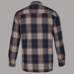 Pike Brothers1937 Roamer Shirt Flannel Blue Beige CheckHemdBritish Parts Luzern