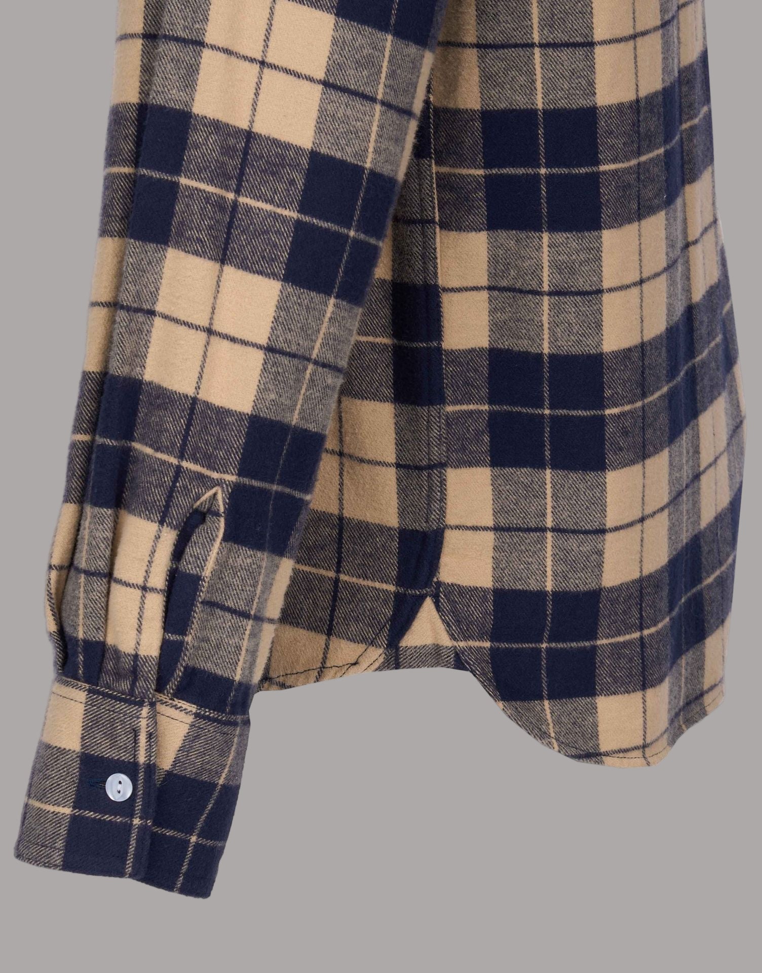 Pike Brothers1937 Roamer Shirt Flannel BlueHemdBritish Parts Luzern