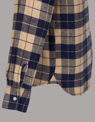 Pike Brothers1937 Roamer Shirt Flannel BlueHemdBritish Parts Luzern