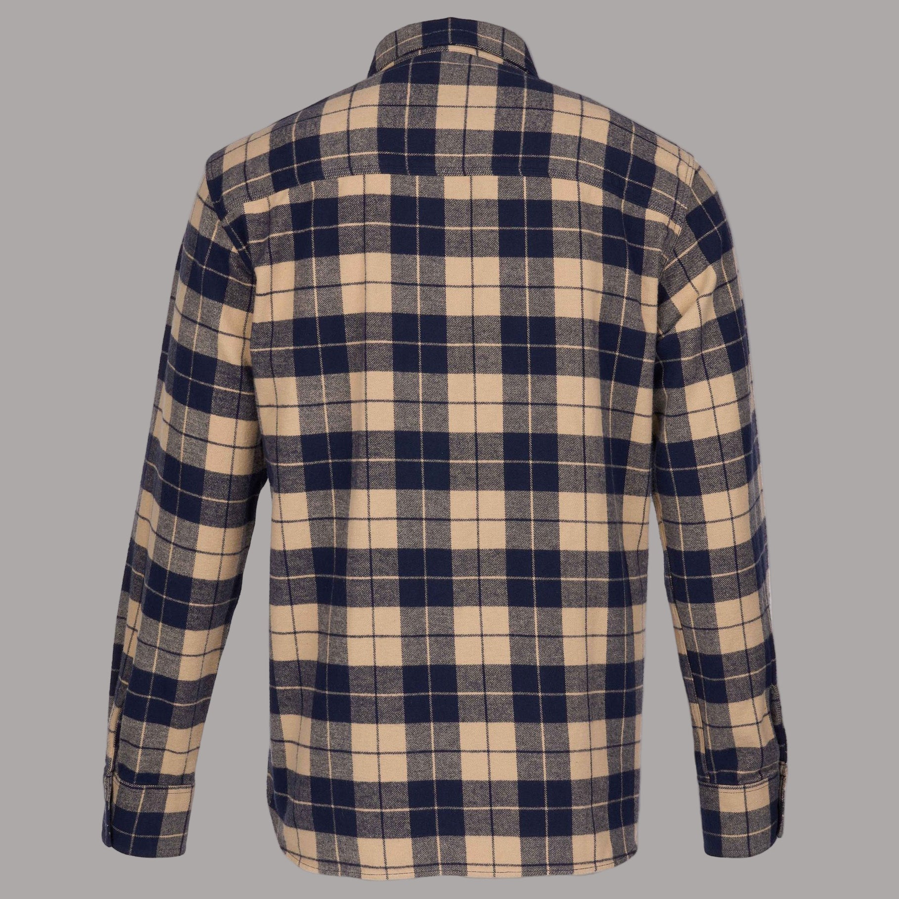 Pike Brothers1937 Roamer Shirt Flannel BlueHemdBritish Parts Luzern