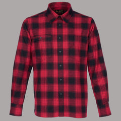 Pike Brothers1937 Roamer Shirt Flannel Red CheckHemdBritish Parts Luzern