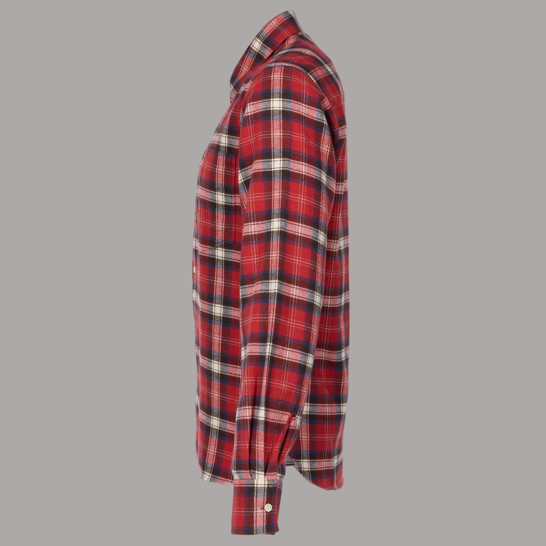 Pike Brothers1937 Roamer Shirt Flannel RedHemdBritish Parts Luzern