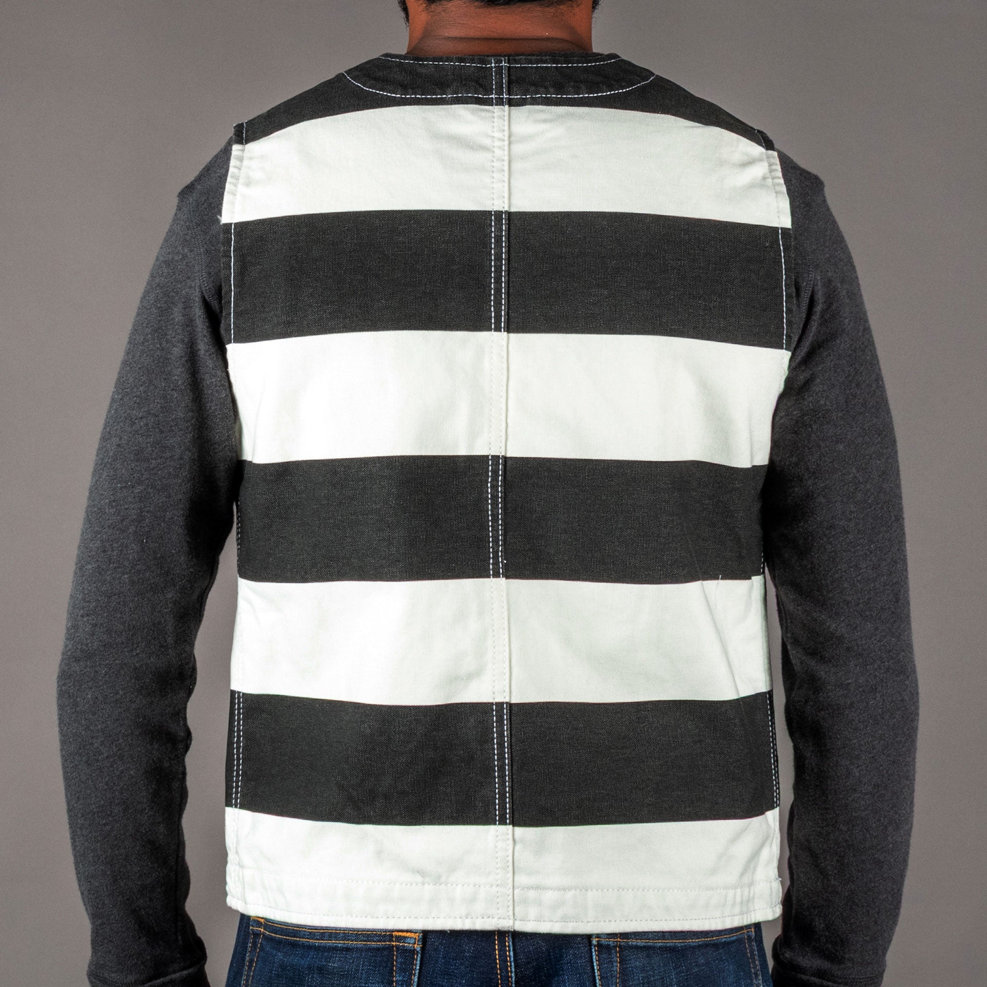 Pike Brothers1937 Roamer Vest Alcatraz WhiteWestenBritish Parts Luzern