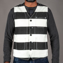 Pike Brothers1937 Roamer Vest Alcatraz WhiteWestenBritish Parts Luzern