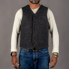 Pike Brothers1937 Roamer Vest Beaver BlackWestenBritish Parts Luzern