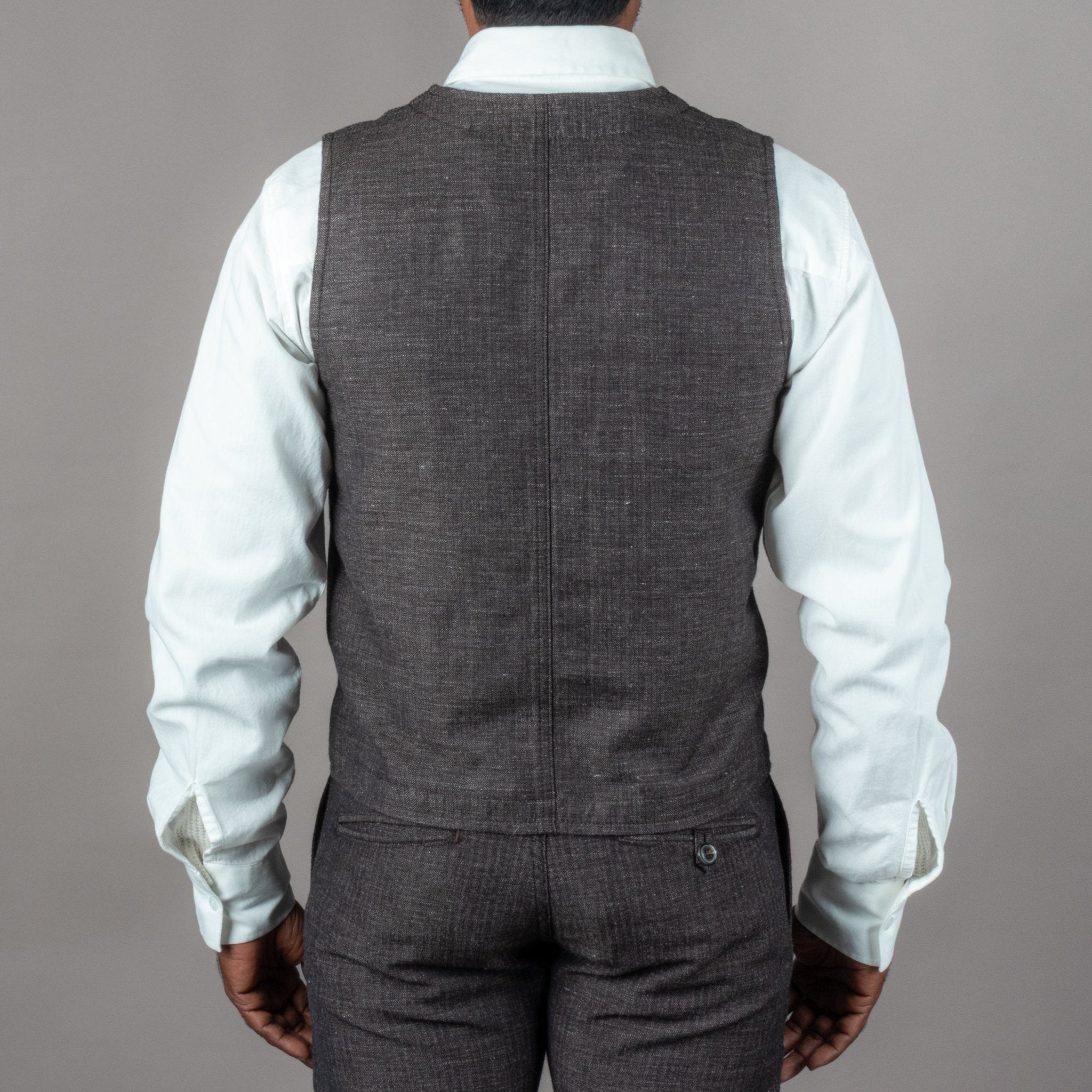 Pike Brothers1937 Roamer Vest Owen brownWestenBritish Parts Luzern