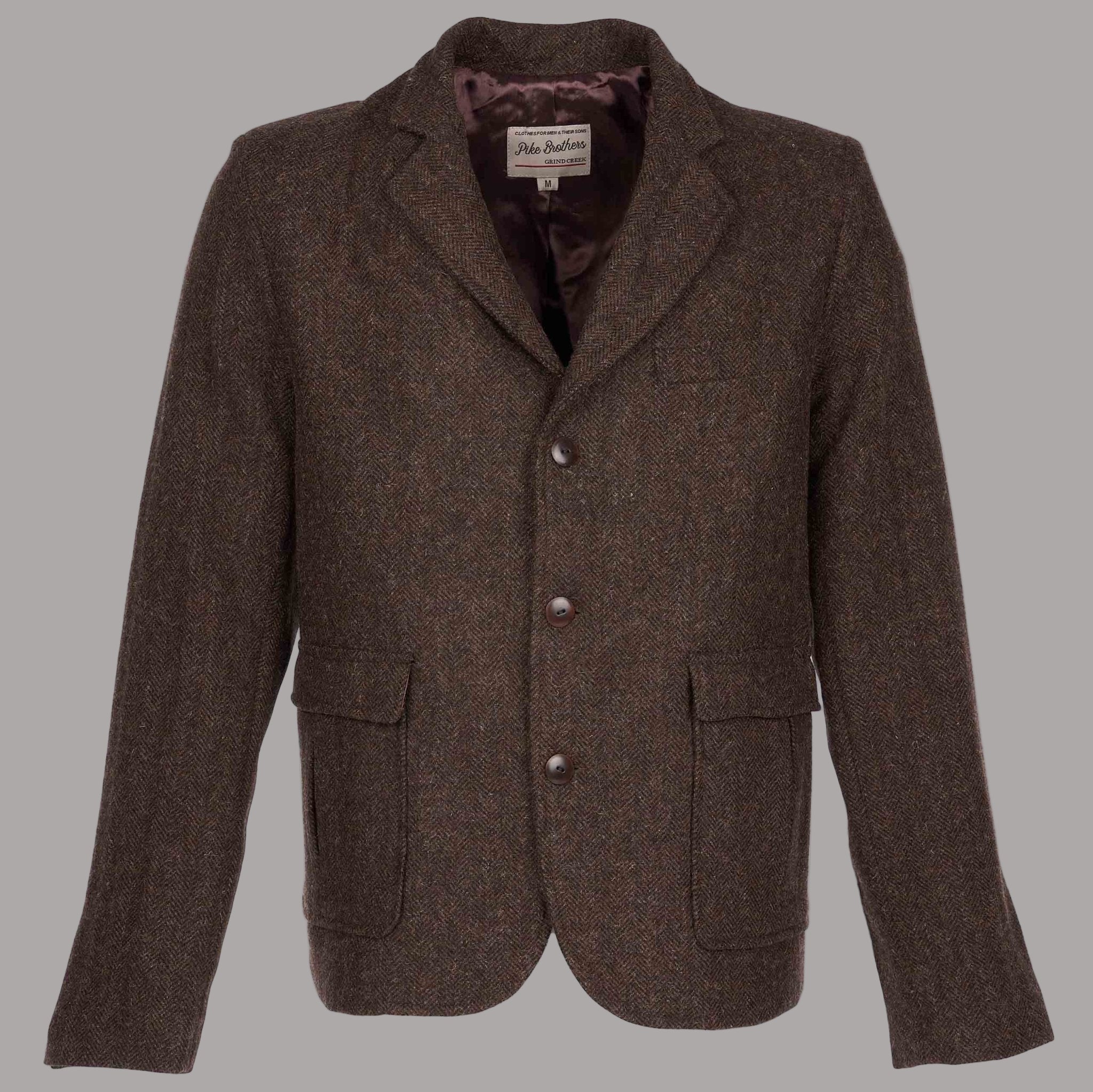 Pike Brothers1938 Cricketeer Jacket Upland BrownJackenBritish Parts Luzern