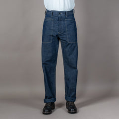 Pike Brothers1940 Army Denim Trousers IndigoHosenBritish Parts Luzern