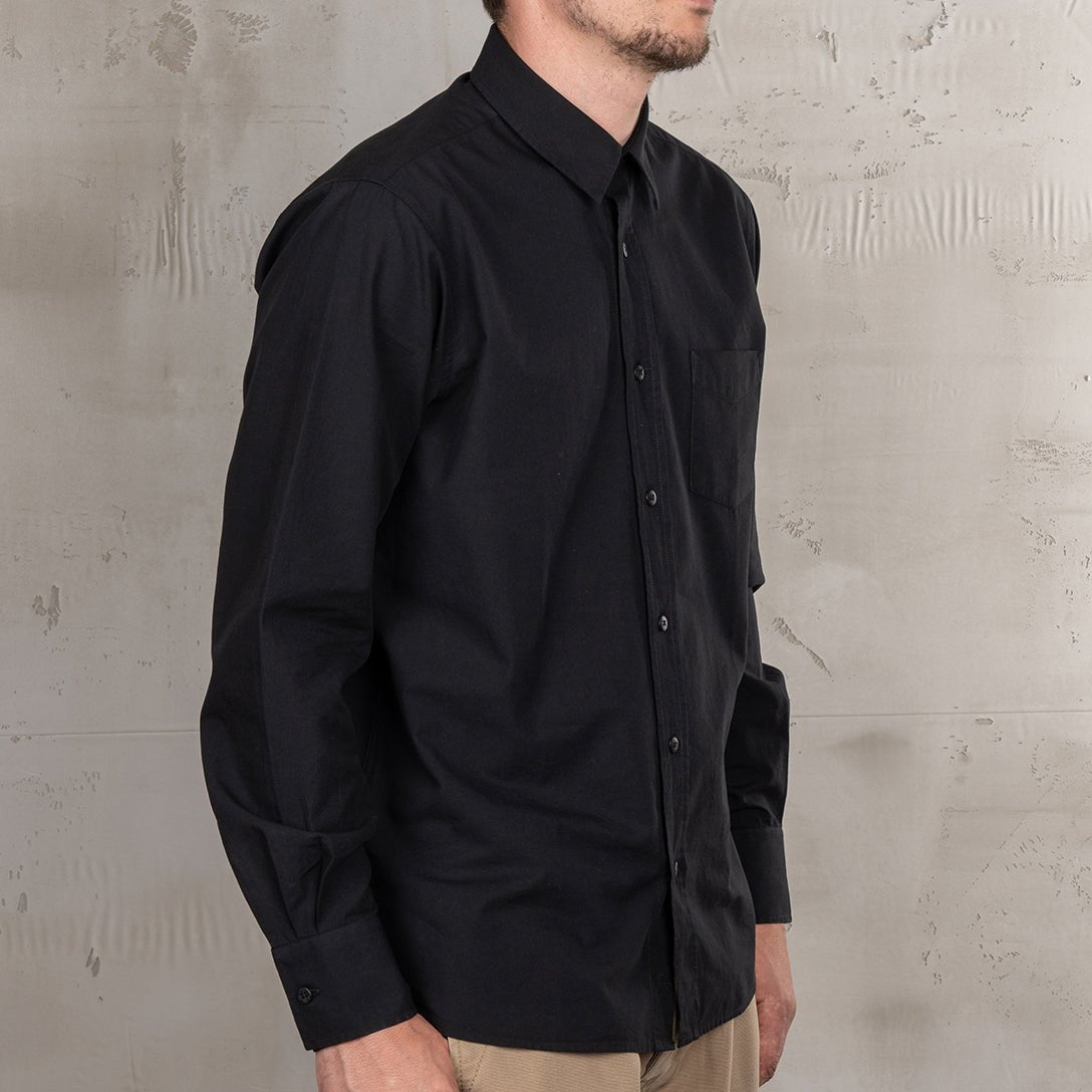 Pike Brothers1947 Albatros Shirt Black ChambrayHemdBritish Parts Luzern