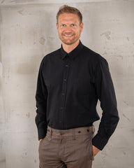 Pike Brothers1947 Albatros Shirt Black ChambrayHemdBritish Parts Luzern