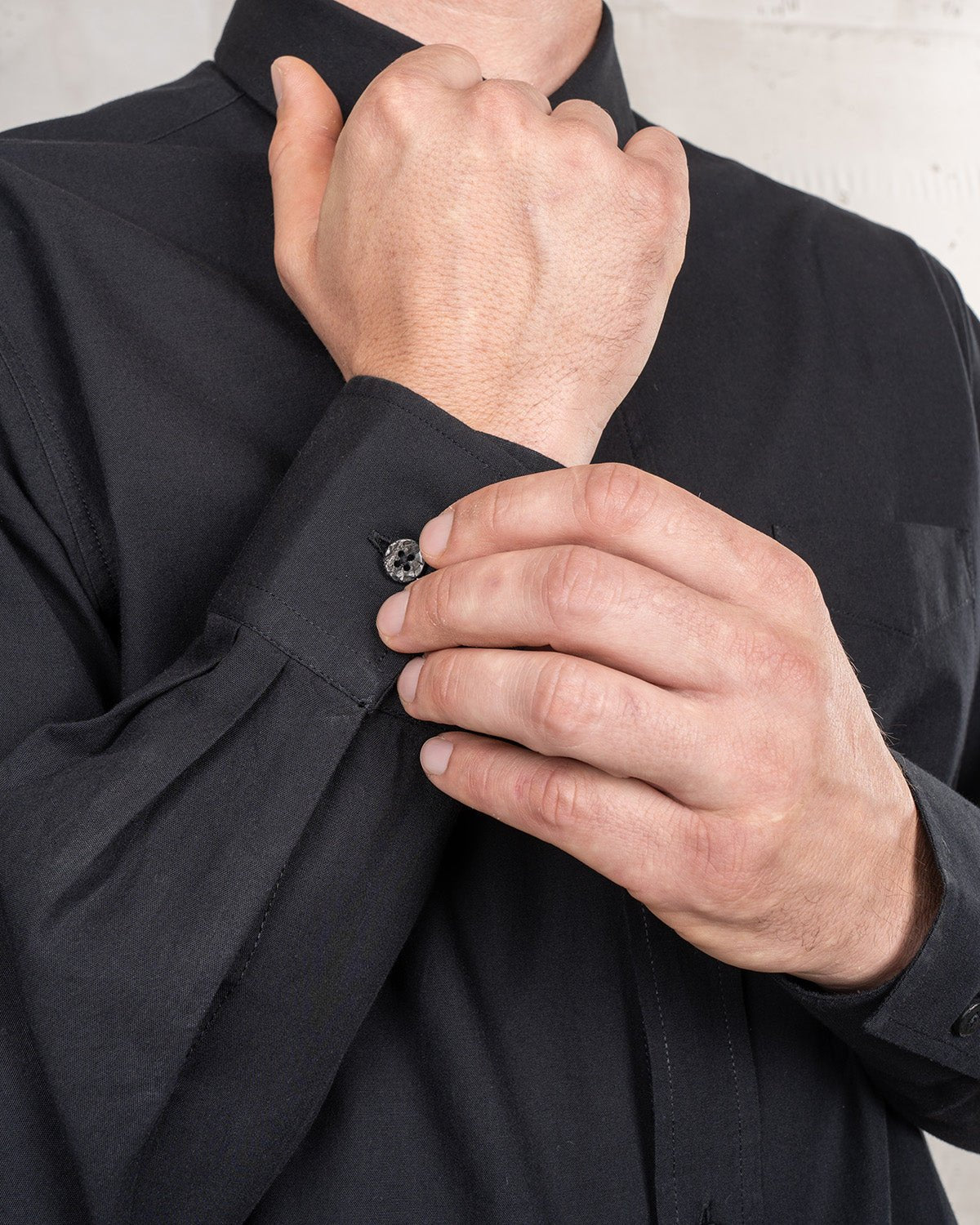 Pike Brothers1947 Albatros Shirt Black ChambrayHemdBritish Parts Luzern