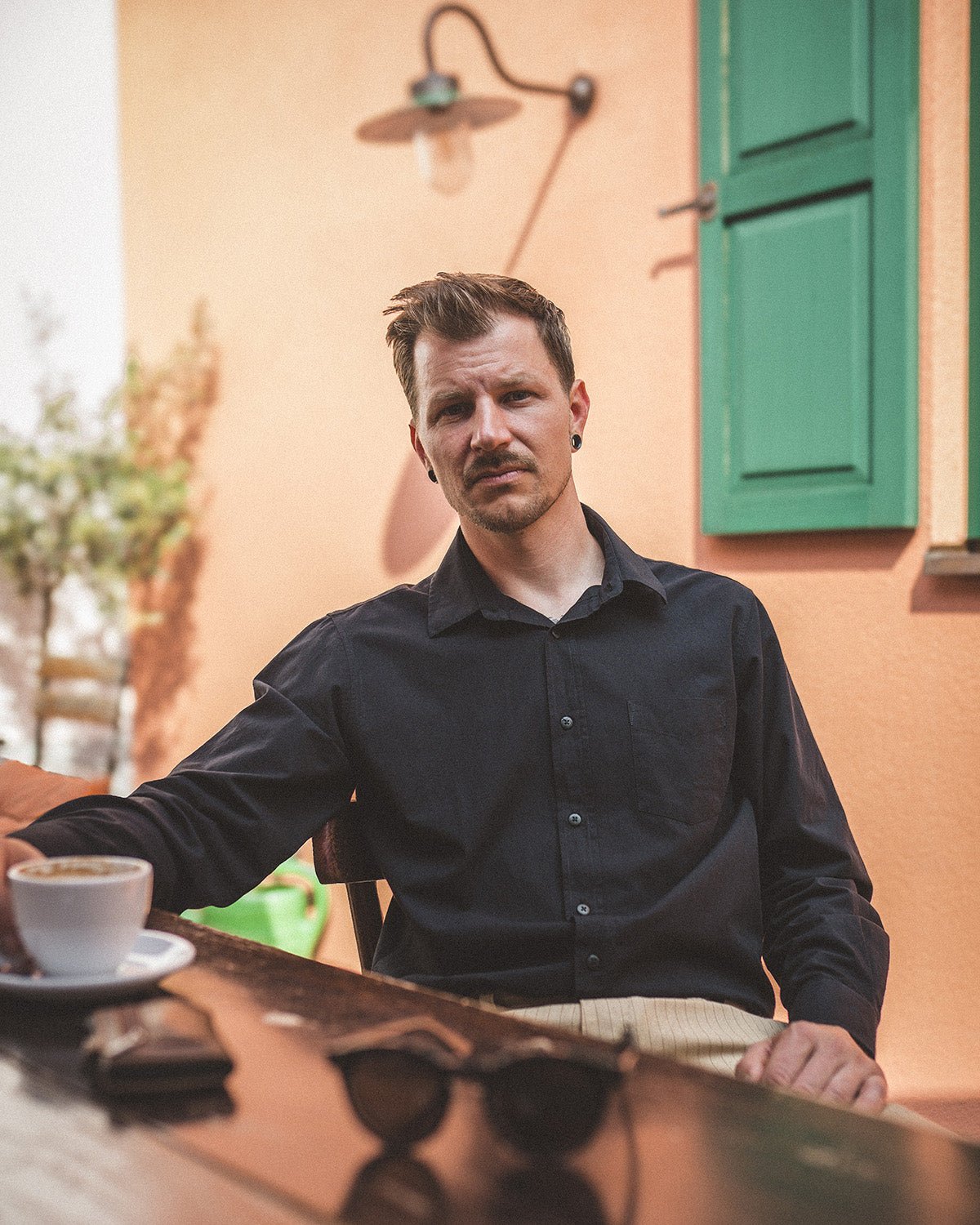 Pike Brothers1947 Albatros Shirt Black ChambrayHemdBritish Parts Luzern