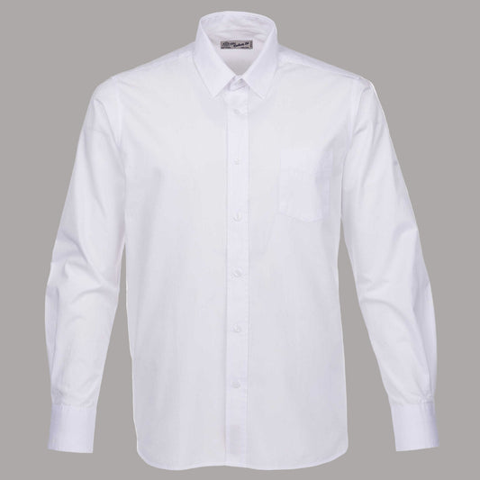 Pike Brothers1947 Albatros Shirt plain whiteHemdBritish Parts Luzern