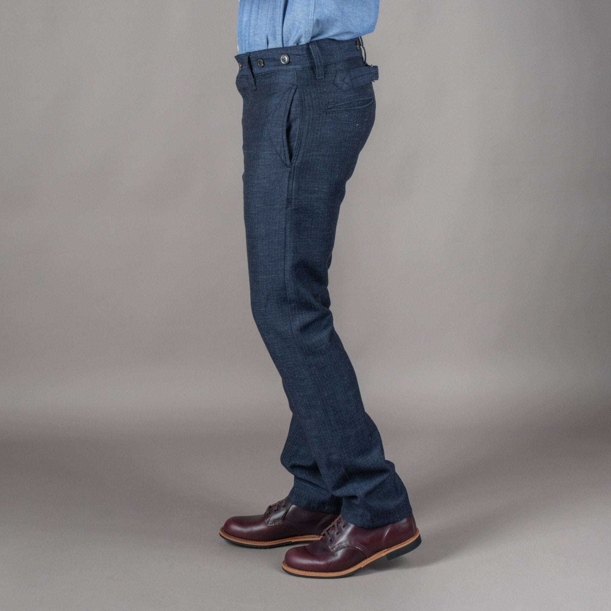 Pike Brothers1947 Harvester Hose Owen blueHosenBritish Parts Luzern