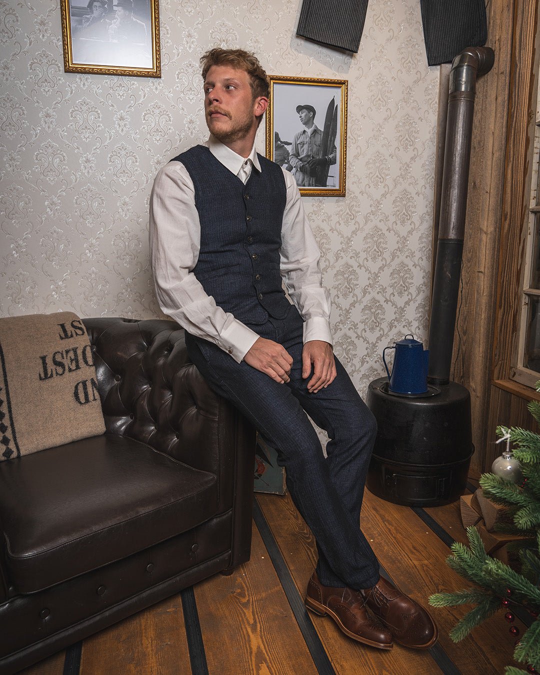 Pike Brothers1947 Harvester Hose Owen blueHosenBritish Parts Luzern