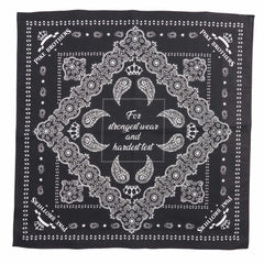 Pike Brothers1947 Logo Bandana BlackHalstuchBritish Parts Luzern