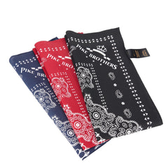 Pike Brothers1947 Logo Bandana BlackHalstuchBritish Parts Luzern