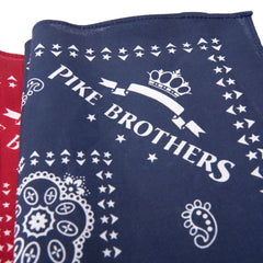 Pike Brothers1947 Logo Bandana BlueHalstuchBritish Parts Luzern