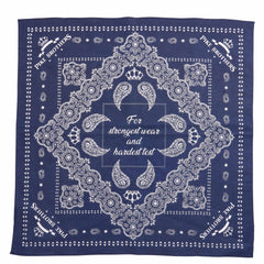 Pike Brothers1947 Logo Bandana BlueHalstuchBritish Parts Luzern