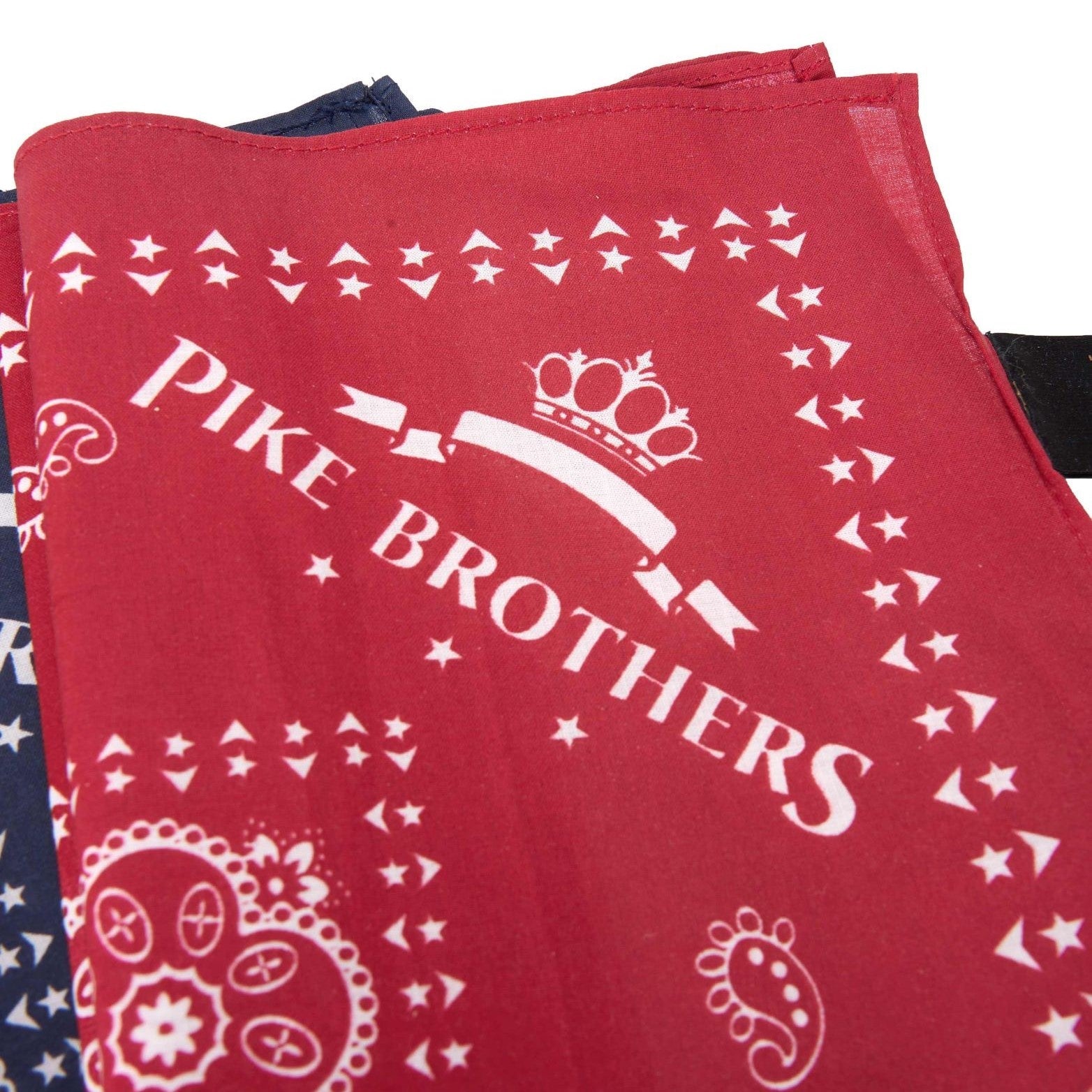 Pike Brothers1947 Logo Bandana RedHalstuchBritish Parts Luzern
