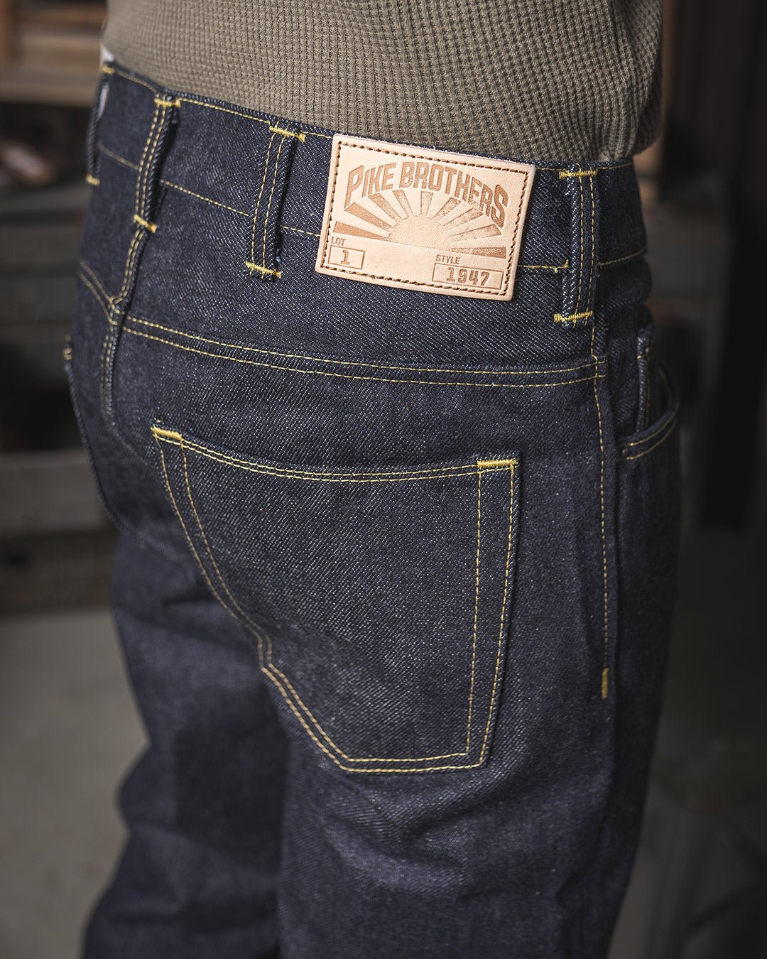 Pike Brothers1947 Roamer Pant 21oz IndigoHosenBritish Parts Luzern