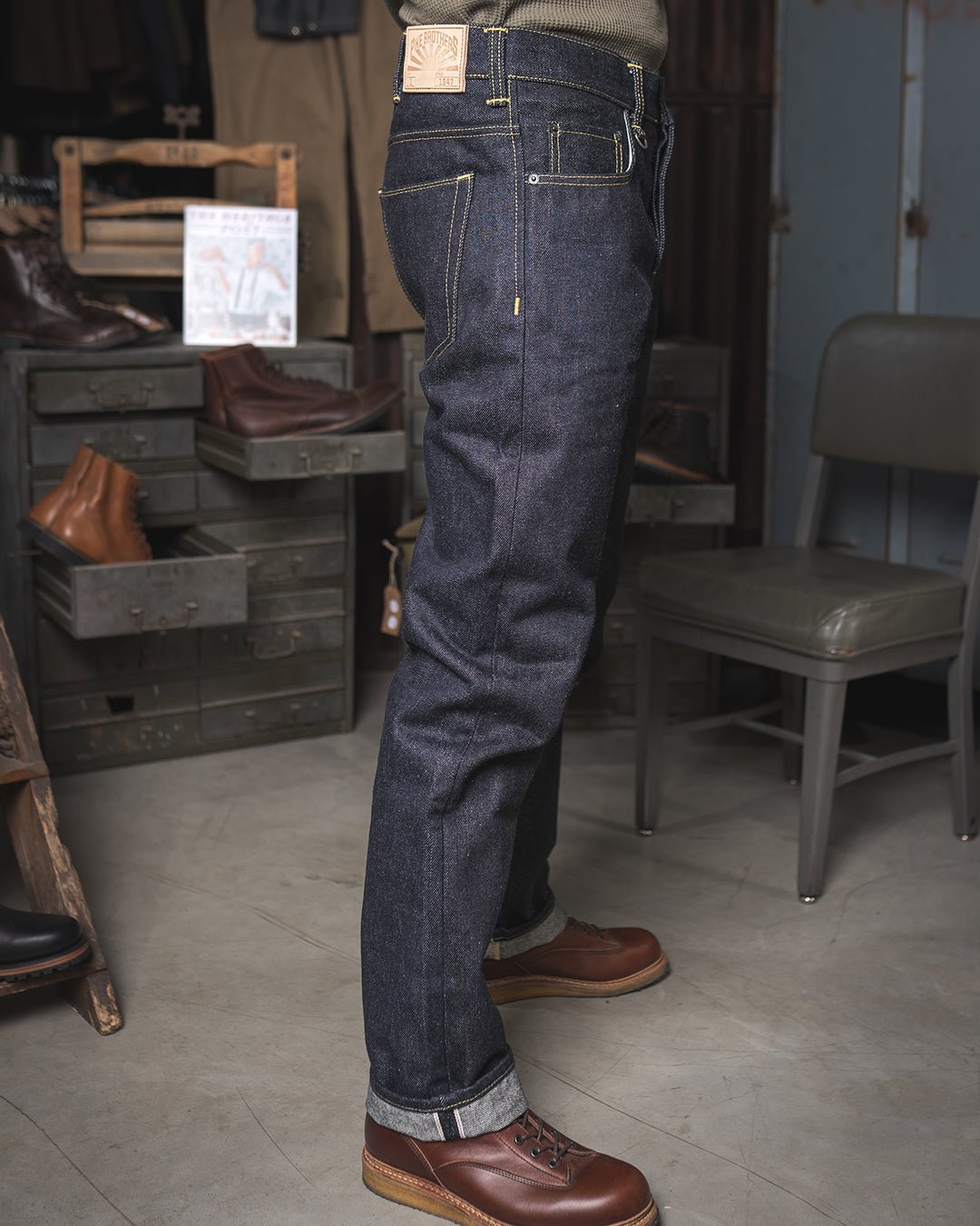 Pike Brothers1947 Roamer Pant 21oz IndigoHosenBritish Parts Luzern