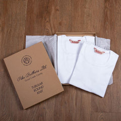 Pike Brothers1947 Round Neck T-Shirt Set blancT-ShirtBritish Parts Luzern