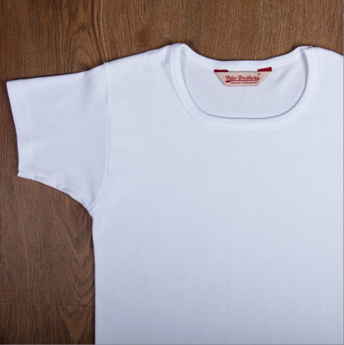 Pike Brothers1947 Round Neck T-Shirt Set whiteT-ShirtBritish Parts Lucerne