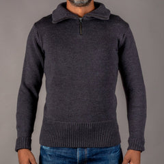 Pike Brothers1948 Troyer Strickpullover AnthrazitPulloverBritish Parts Luzern