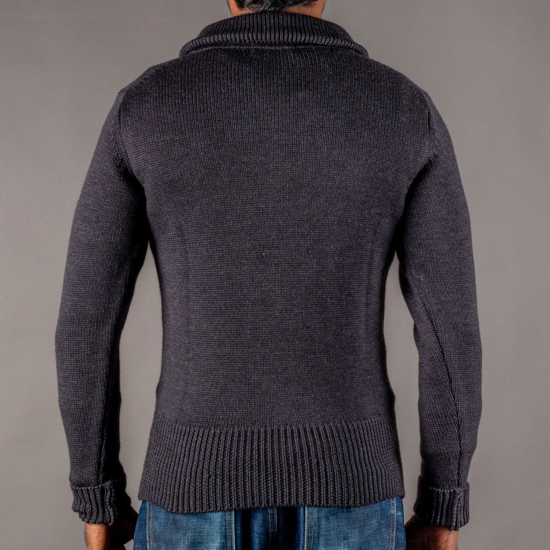 Pike Brothers1948 Troyer Strickpullover AnthrazitPulloverBritish Parts Luzern