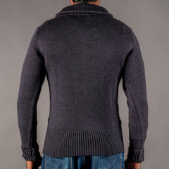 Pike Brothers1948 Troyer Strickpullover AnthrazitPulloverBritish Parts Luzern