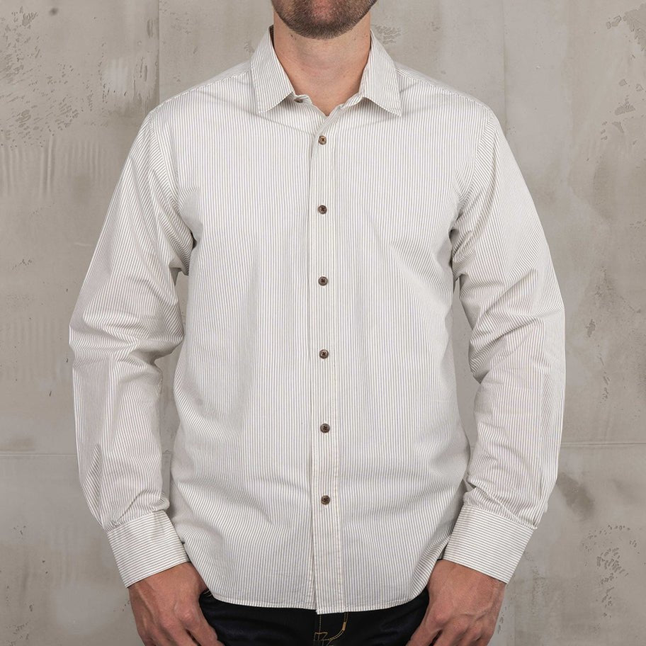 Pike Brothers1954 Oxford Shirt Kingston whiteHemdBritish Parts Luzern