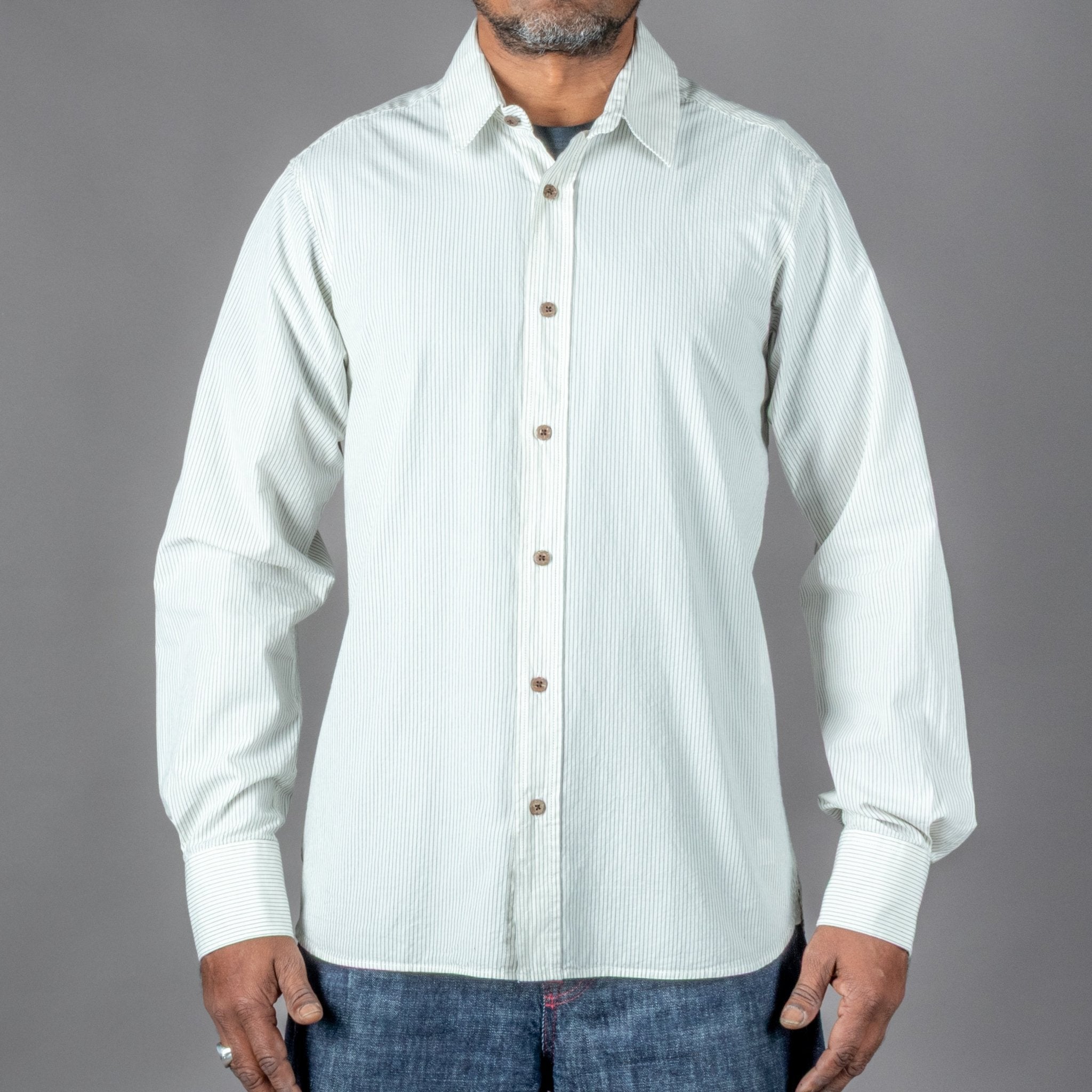 Pike Brothers1954 Oxford Shirt Kingston whiteHemdBritish Parts Luzern