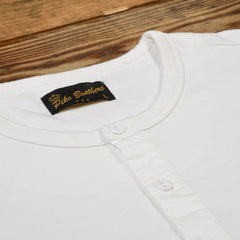 Pike Brothers1954 Utility Shirt Long Sleeve ecruHenleyBritish Parts Lucerne