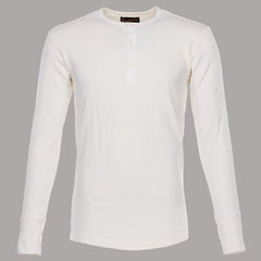 Pike Brothers1954 Utility Shirt Long Sleeve ecruHenleyBritish Parts Luzern