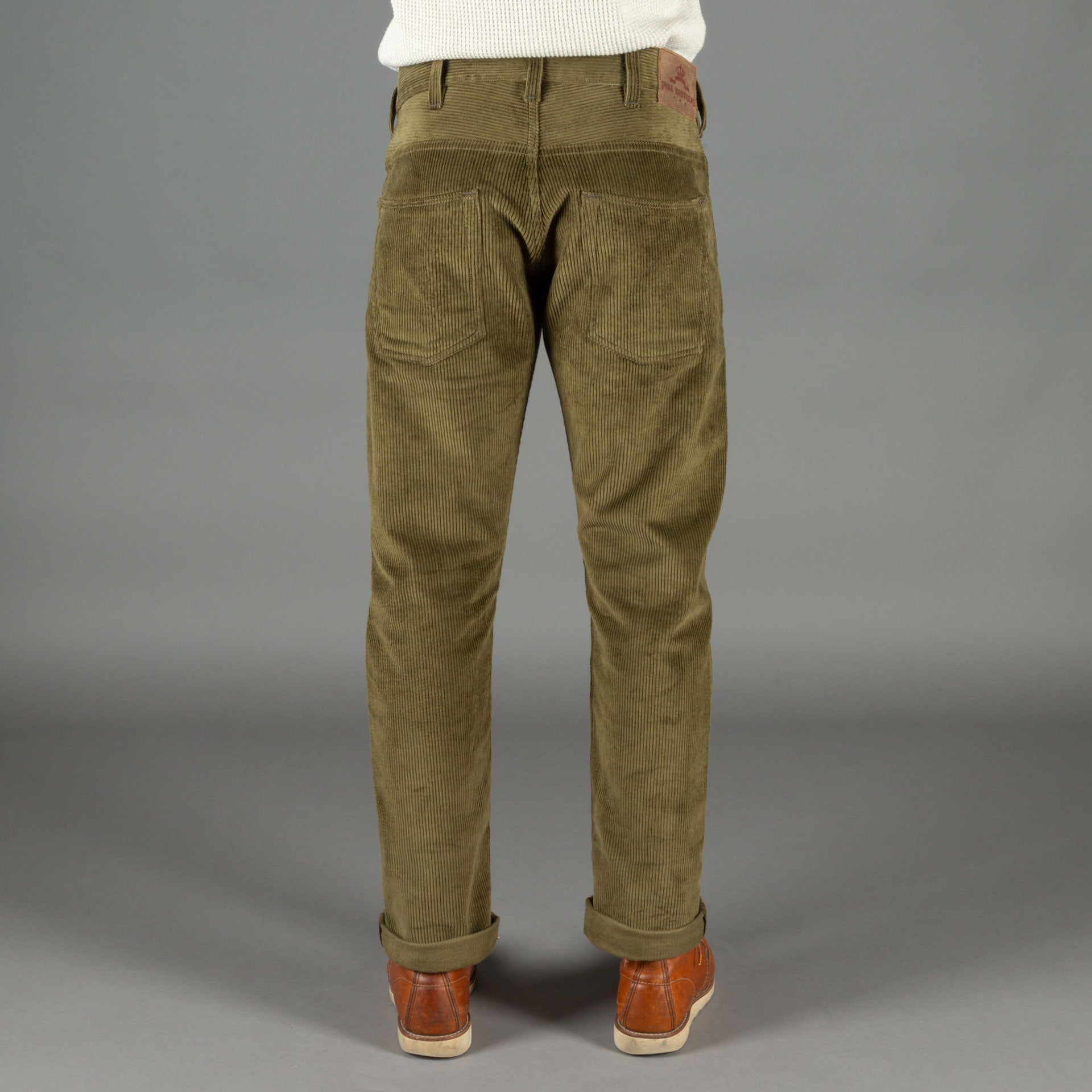Pike Brothers1958 Roamer Pant Olive CordHosenBritish Parts Luzern