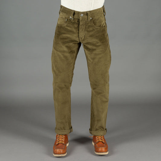 Pike Brothers1958 Roamer Pant Olive CordHosenBritish Parts Luzern