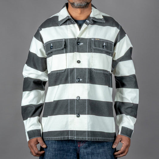 Pike Brothers1962 OG - 107 Shirt (Jacket) Alcatraz WhiteVestesBritish Parts Luzern