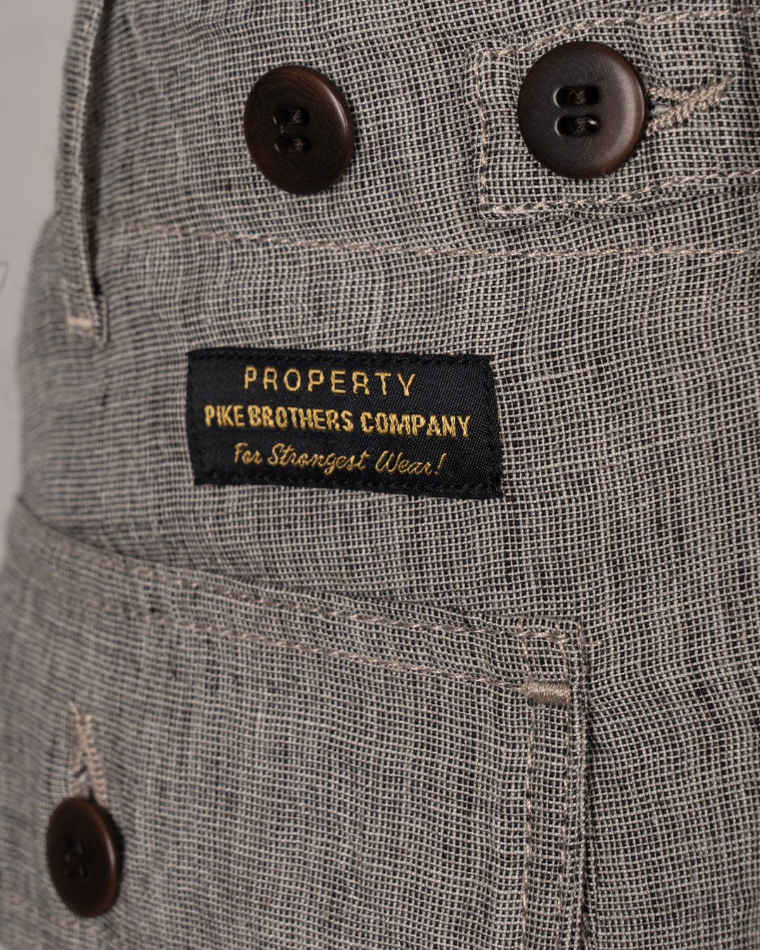 Pike Brothers1962 OG - 107 Short Sherkin GreyHosenBritish Parts Luzern