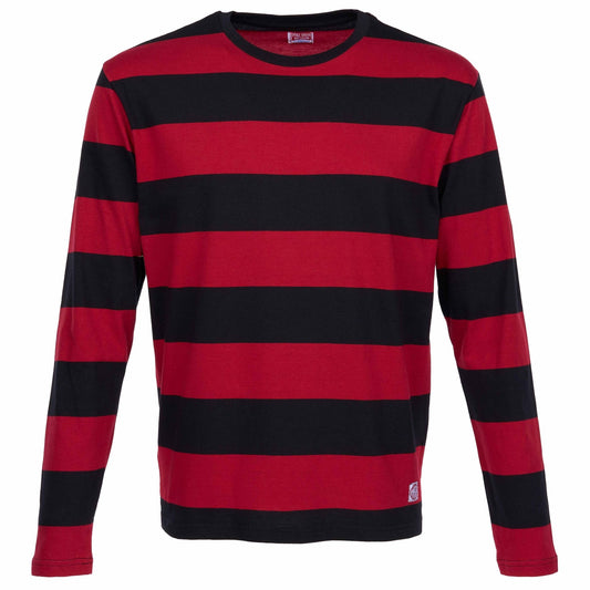 Chemise à manches longues rouge Pike Brothers 1964, Alcatraz, British Parts, Lucerne