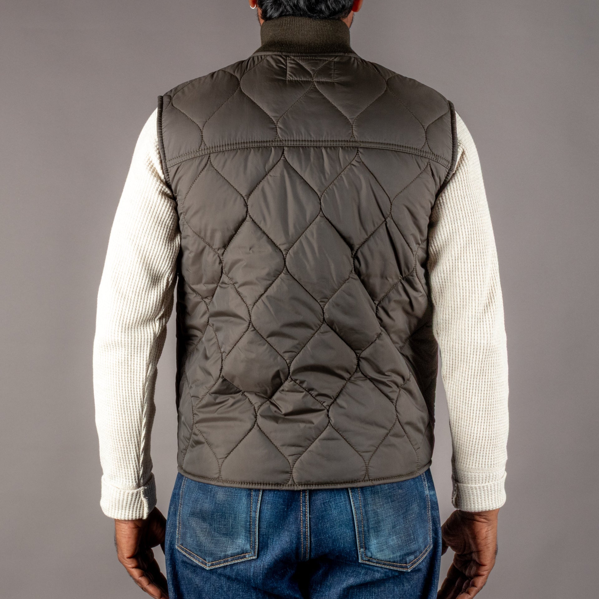 Pike Brothers1965 CWU Vest Olive DrabWestenBritish Parts Luzern