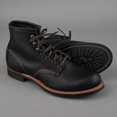 Red Wing ShoesBlacksmith 3345 Black Prairie LeatherSchuheBritish Parts Luzern