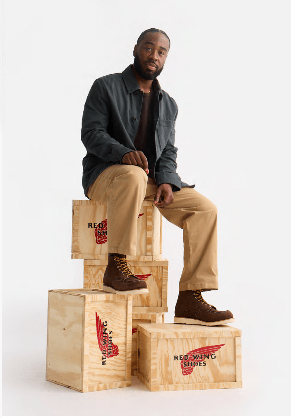 Red Wing ShoesMoc Toe 8836 Chocolate Muleskinner HerrenschuheSchuheBritish Parts Luzern