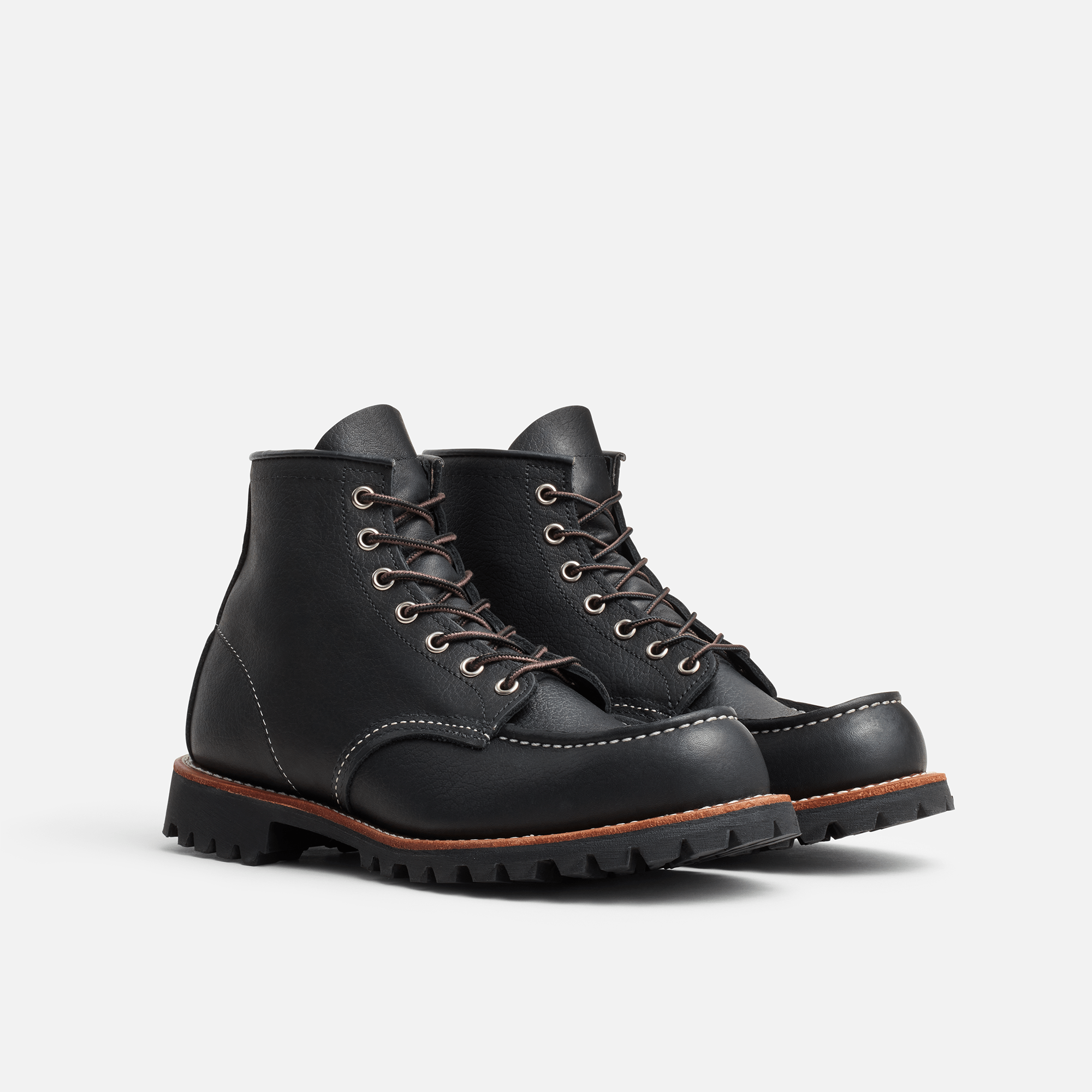Red Wing ShoesRoughneck 2949 Black Oil Slick Leather HerrenschuheSchuheBritish Parts Luzern