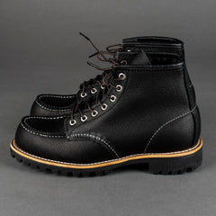 Red Wing ShoesRoughneck 2949 Black Oil Slick Leather HerrenschuheSchuheBritish Parts Luzern