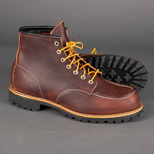 Red Wing ShoesRoughneck 8146 Briar Oil Slick Leather HerrenschuheSchuheBritish Parts Luzern