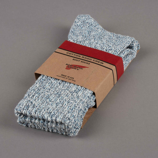 Red Wing ShoesChaussettes Twisted Cotton Ragg - BleuChaussettesBritish Parts Luzern