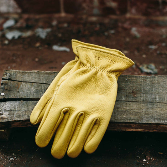 Red Wing ShoesLined leather gloves yellowGlovesBritish Parts Lucerne