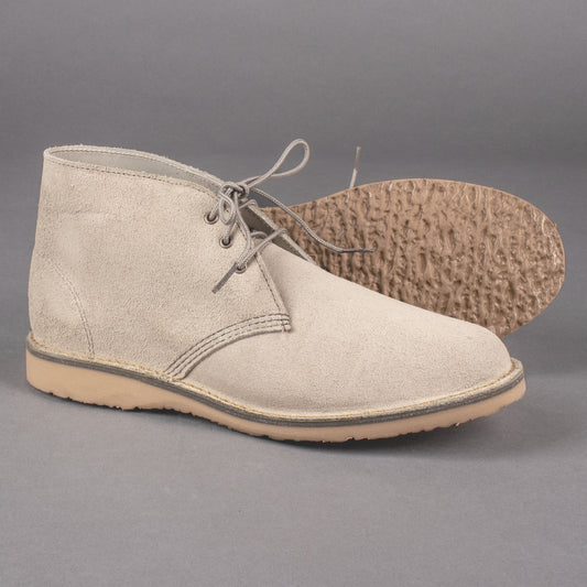 Red Wing ShoesWeekender Chukka 3309 White Sand Mohave Chaussures pour hommesChaussures British Parts Lucerne