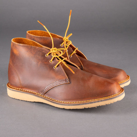 Red Wing ShoesWeekender Chukka 3622 Copper Rough & Tough Leather HerrenschuheSchuheBritish Parts Luzern